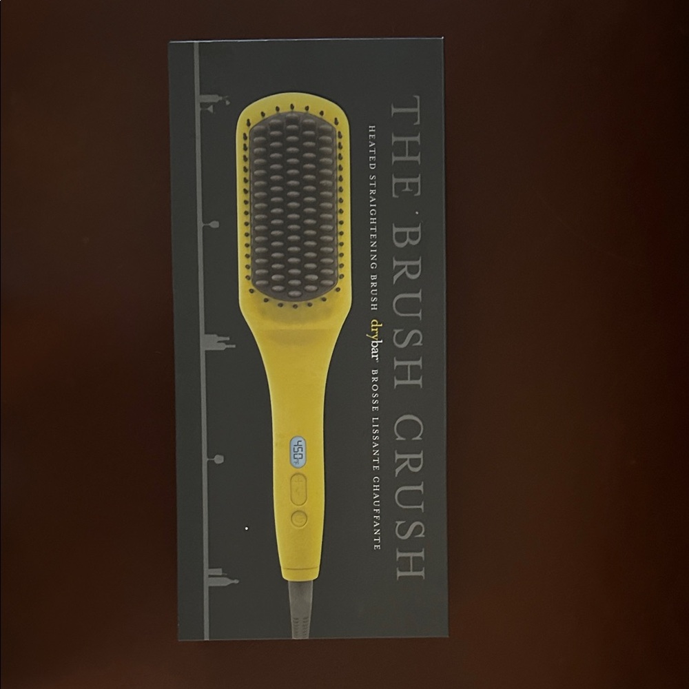 Drybar Vibrant Yellow Straightening Brush